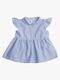 Petite Chérie Atelier Emmalina Kleid, Navy/White