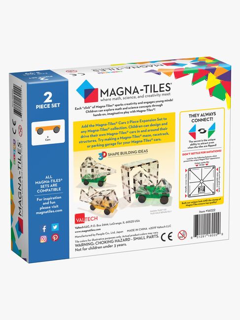 MAGNA-TILES Autos Bausatz 2 Teile