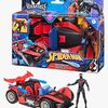 Marvel Spider-Man Epic World of Actionfigur mit Auto - Miles Morales Remix Blast-Racer