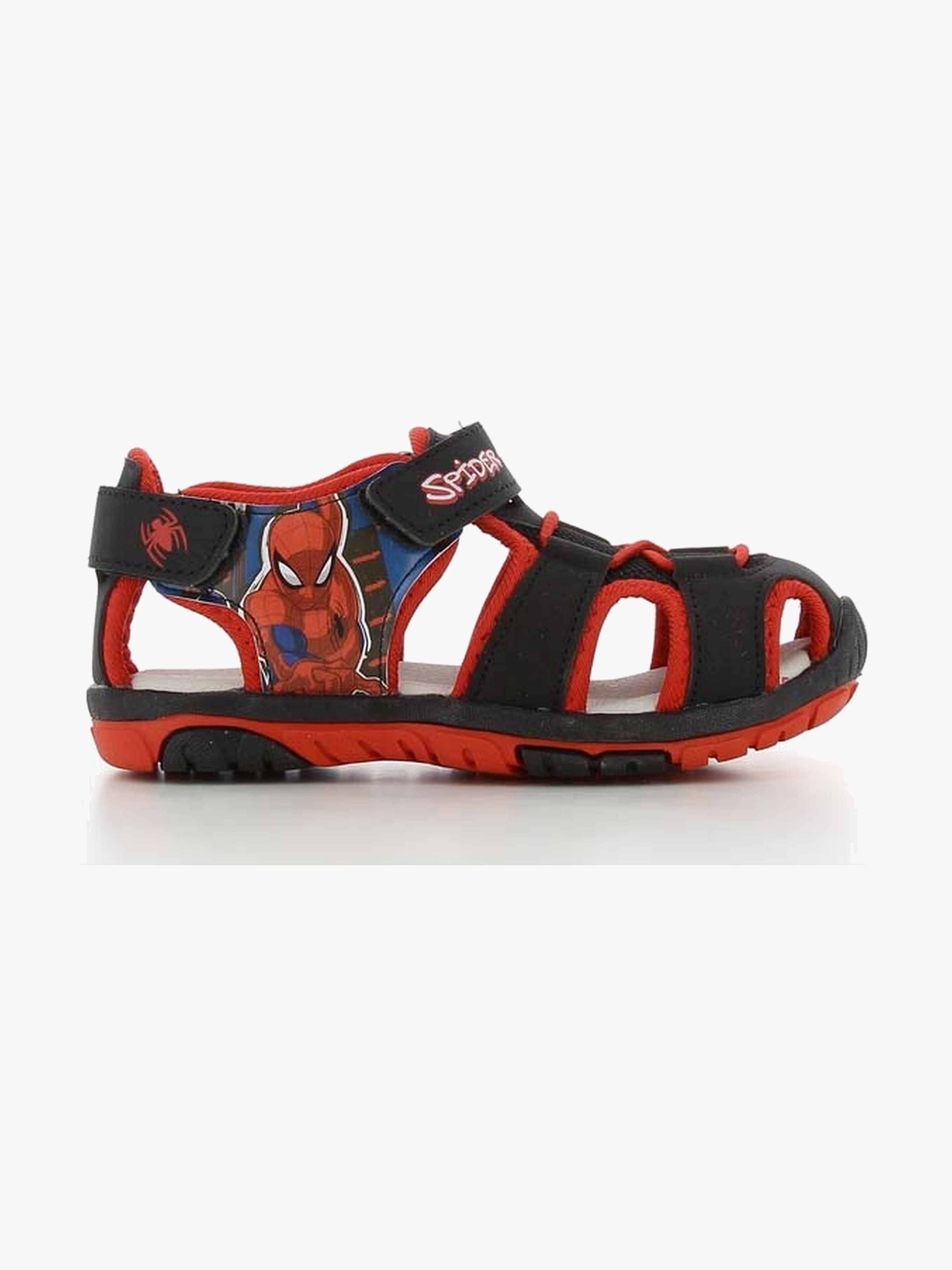 Kinder Sandalen, Black / Red, Größe 30