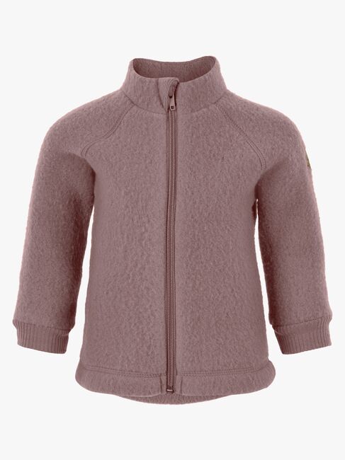 Mikk-Line Wollfilz-Jacke Kind, Twilight Mauve