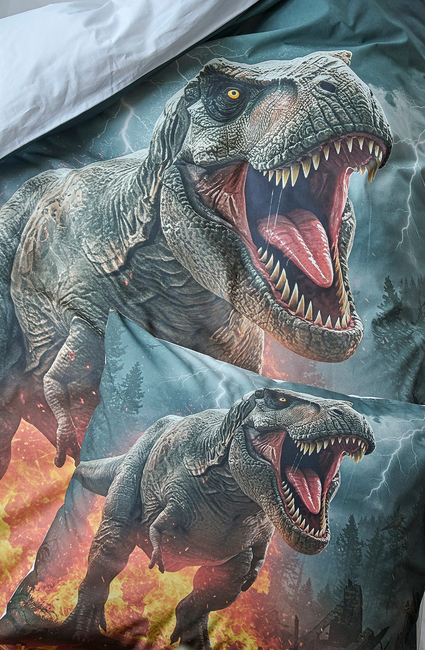 Borganäs Bettwäsche Dinosaurier 150x210 cm