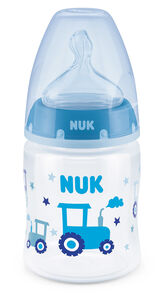 NUK First Choice+ 150 ml Babyflasche, Blau