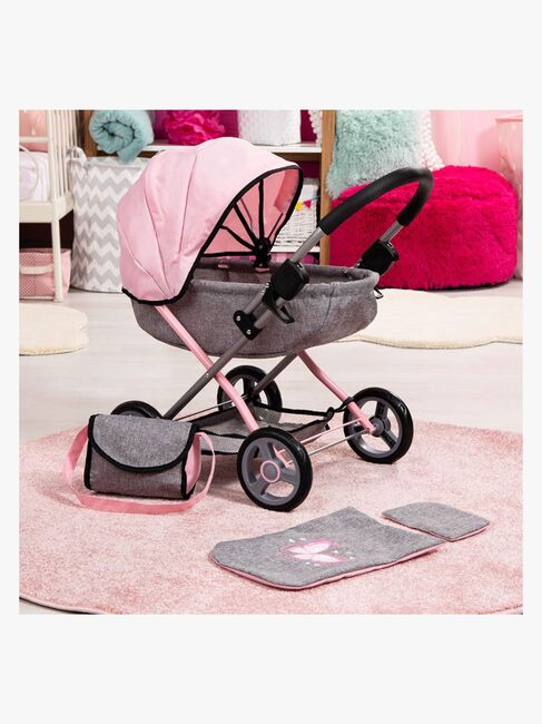 Bayer Design Cosy Puppenwagen, Grau