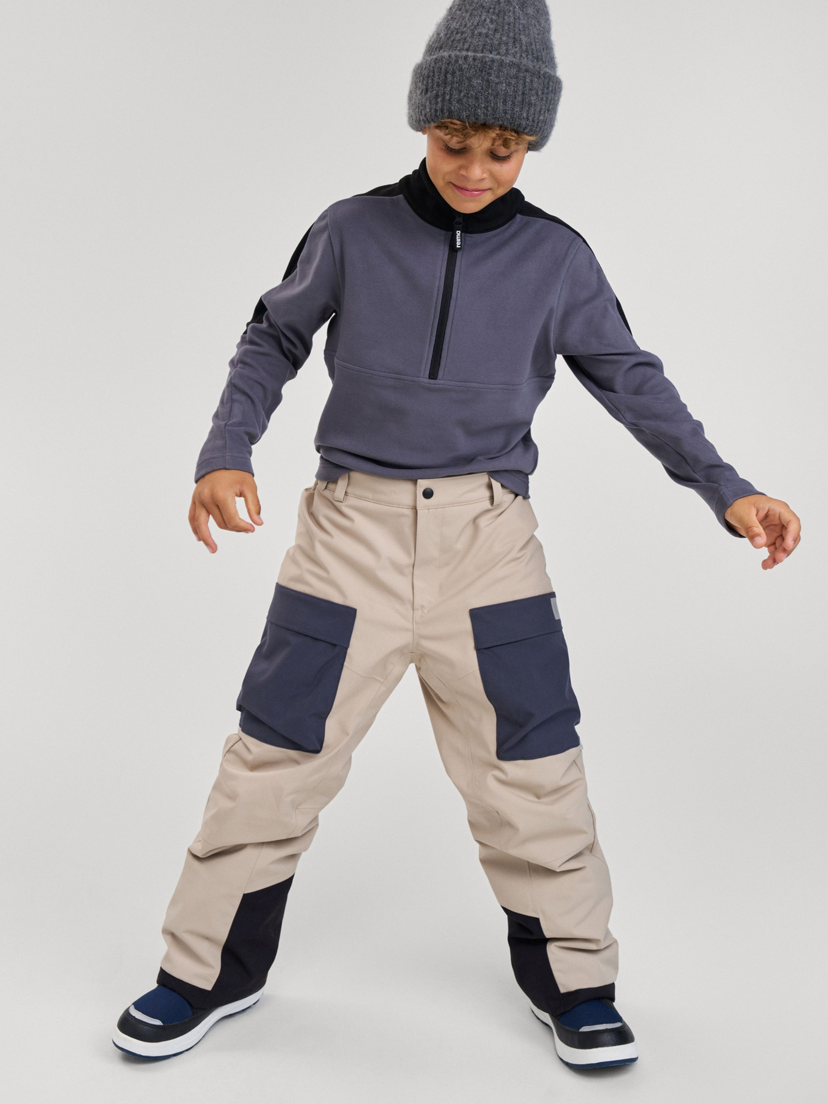 Reima Viekkala Skihose, Earthy Beige, 158