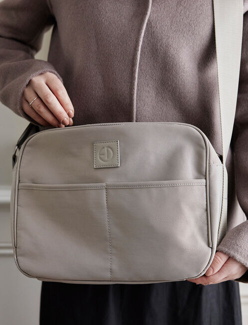 Elodie Cross Body Wickeltasche, Moonshell