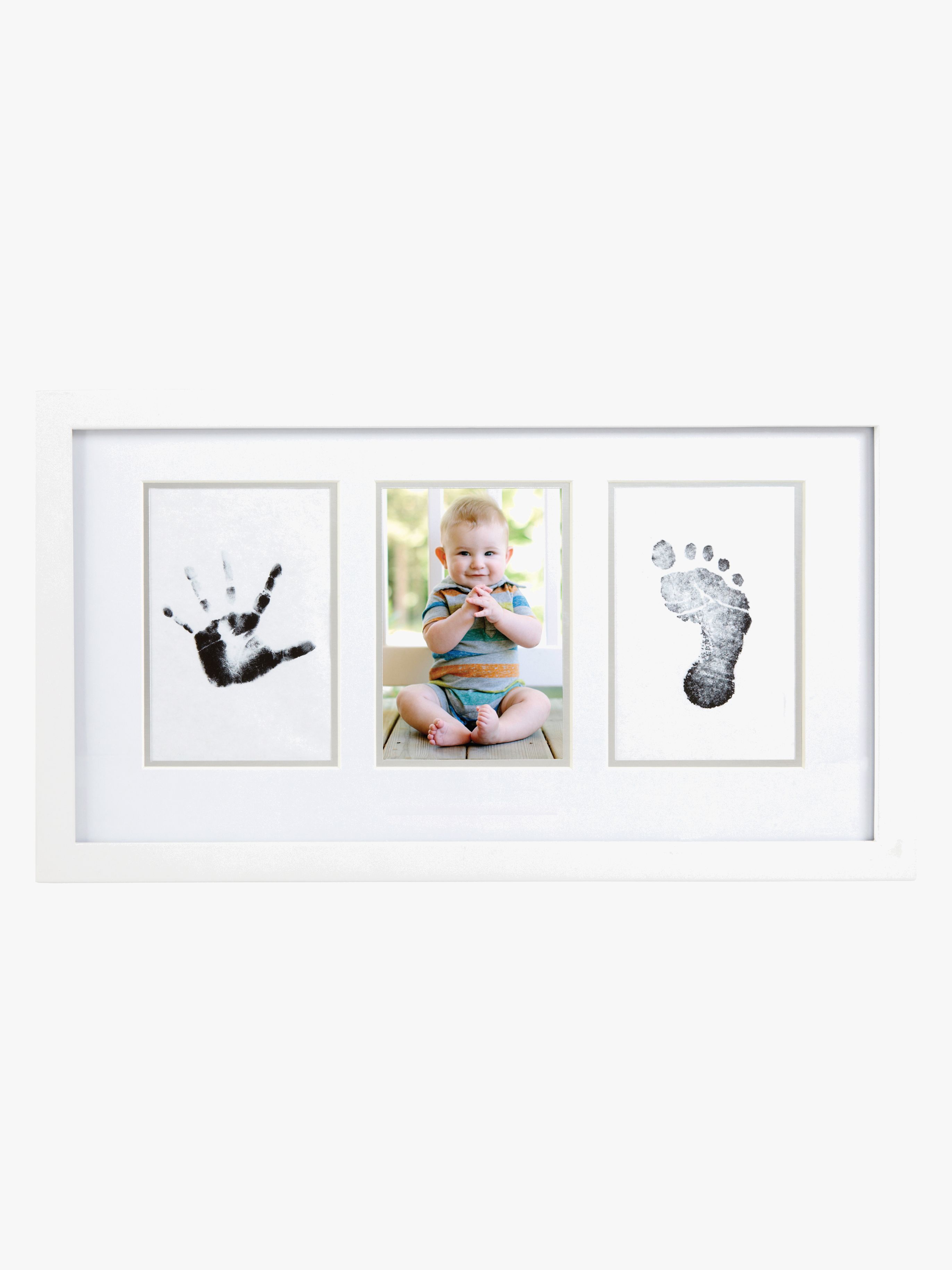 Babyprints Fotorahmen Tinte, Weiß