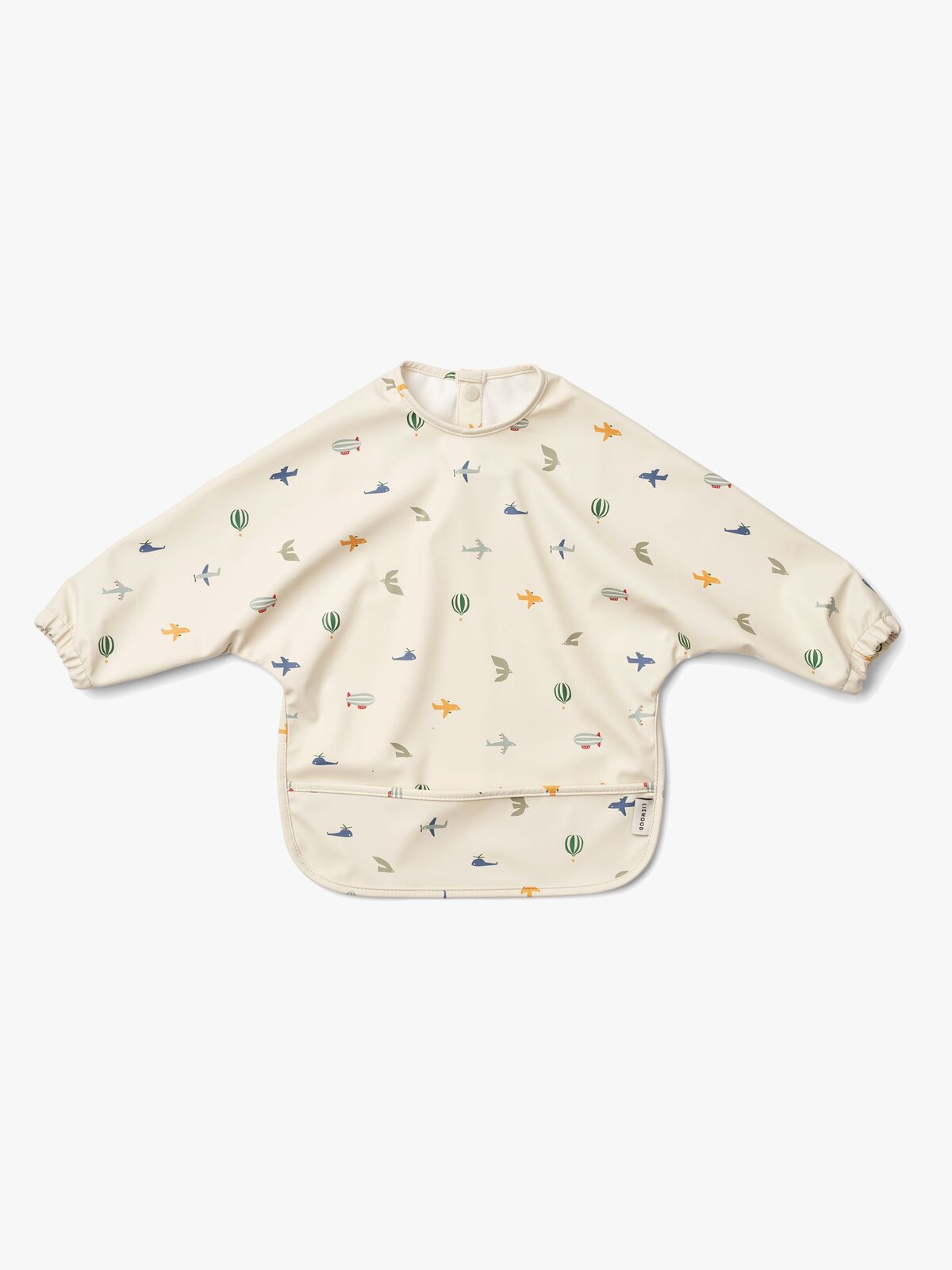 LIEWOOD Merle Cape Lätzchen mit Print, Aviator/Ecru