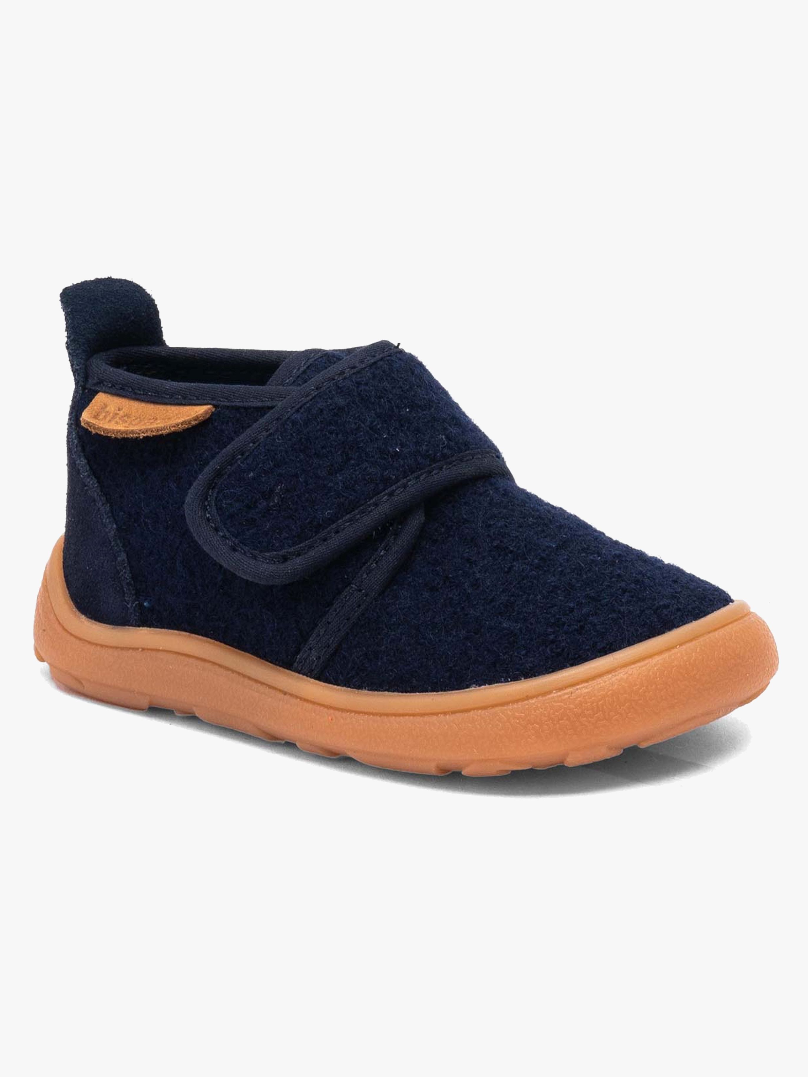 Bisgaard Basic Barefoot Wolle Hausschuhe, Marineblau, 24