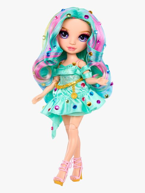 Rainbow High Be Dazzling Celine Turquoise Modepuppe, Teal