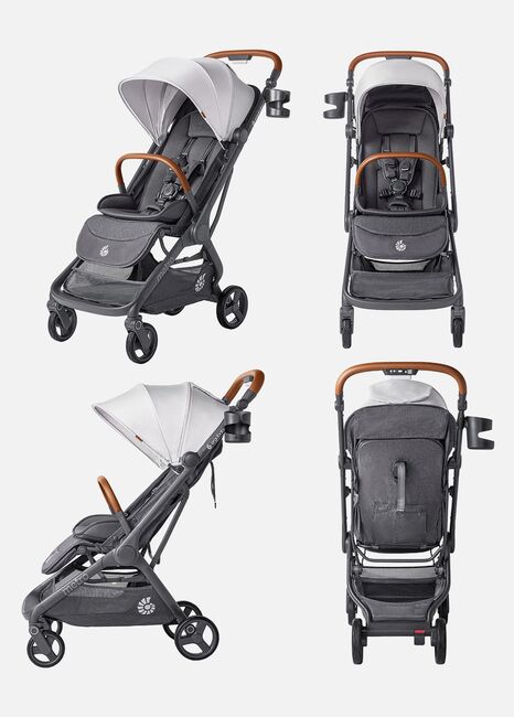 Ergobaby Metro 3 Deluxe Buggy, Pearl Grey