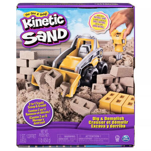 Kinetic Sand Dig & Demolish Spielset