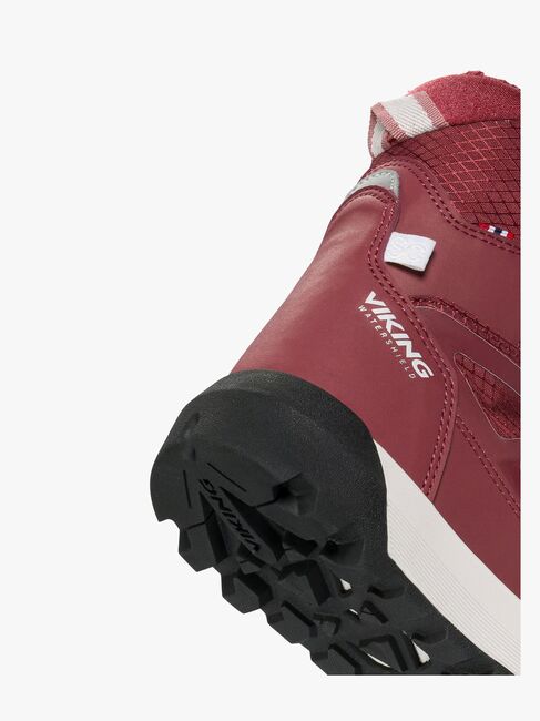 Viking Constrictor Warm SC WP Winterstiefel, Dark Pink