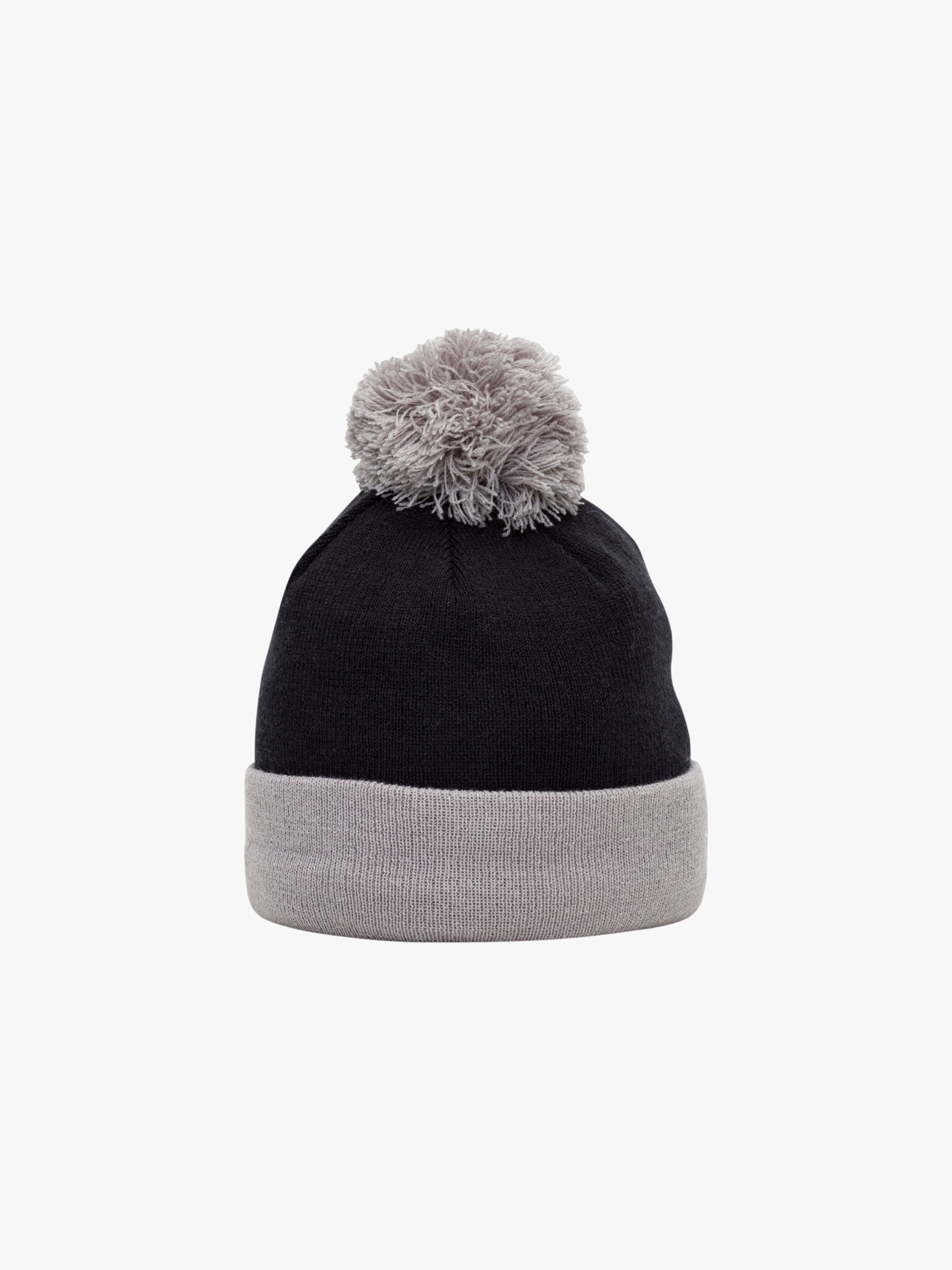 New Era Sm Cuff Pom Knit Newera, Navy Gray, Youth