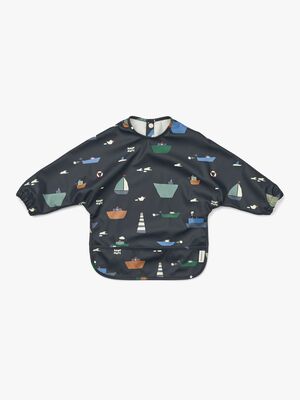 LIEWOOD Merle Cape Lätzchen mit Print, Sailing/Classic navy