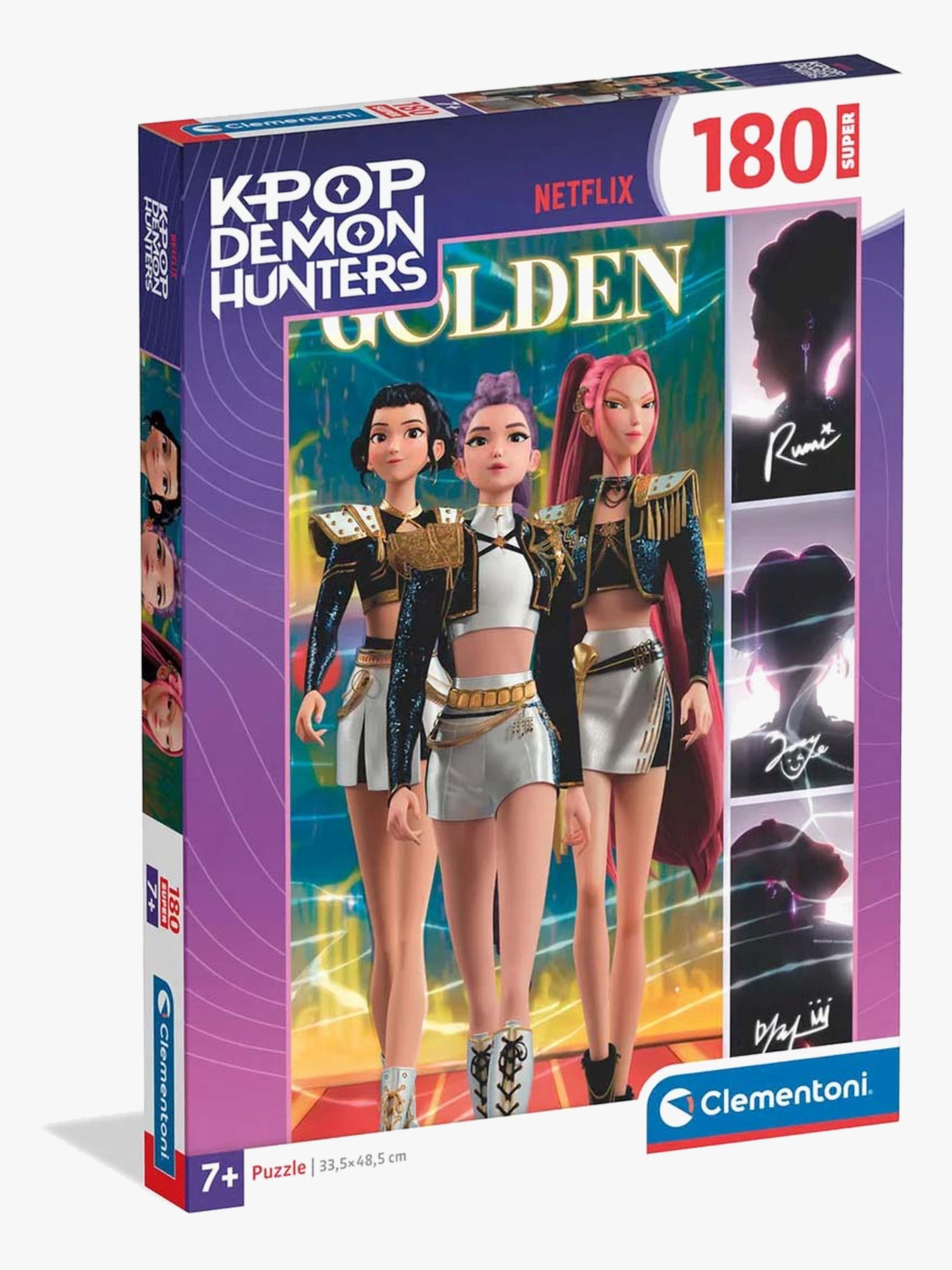 K-Pop Demon Hunters Puzzle Super 180 Teile
