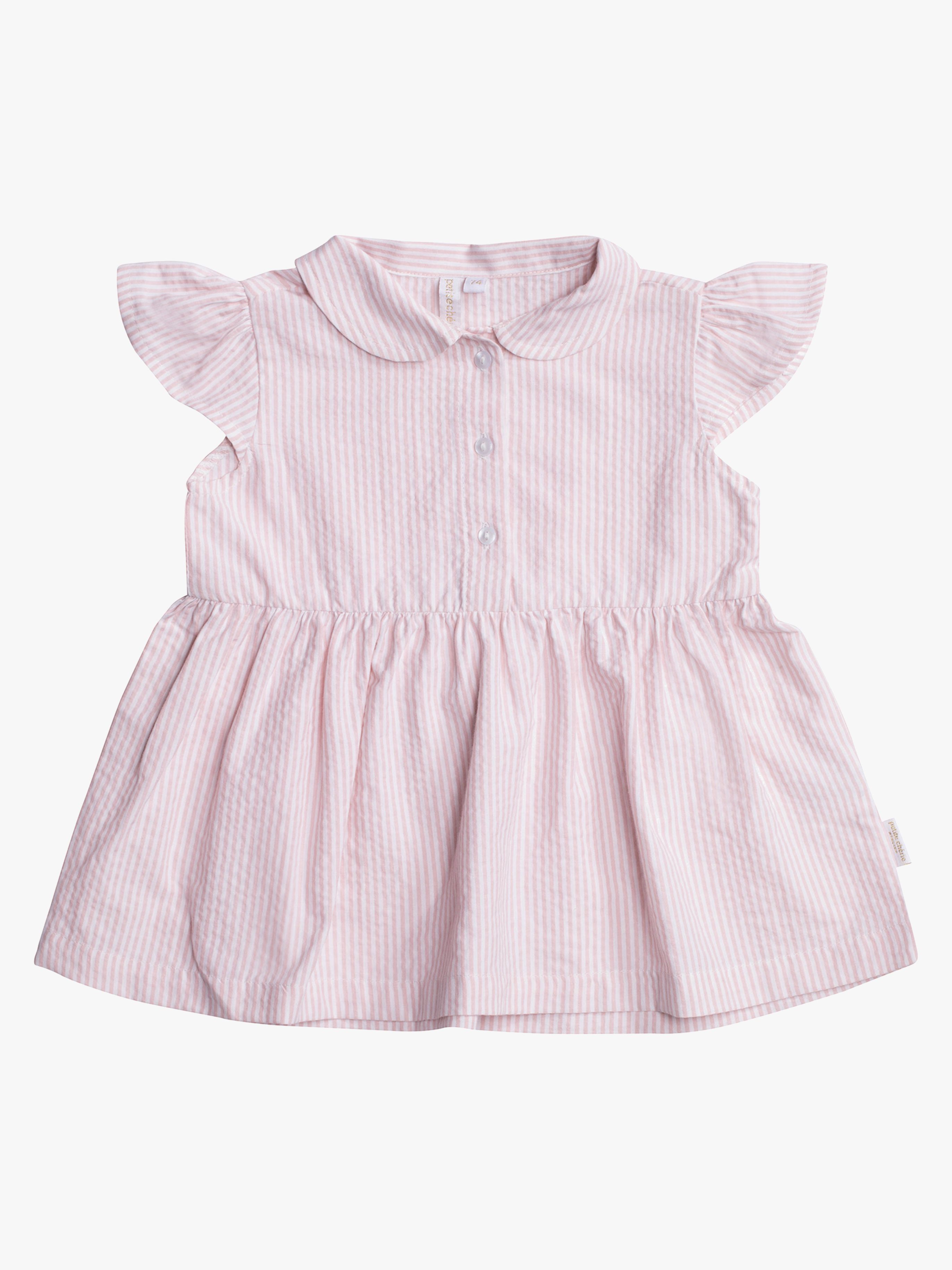 Petite Chérie Atelier Emmalina Kleid, Pink/White 68