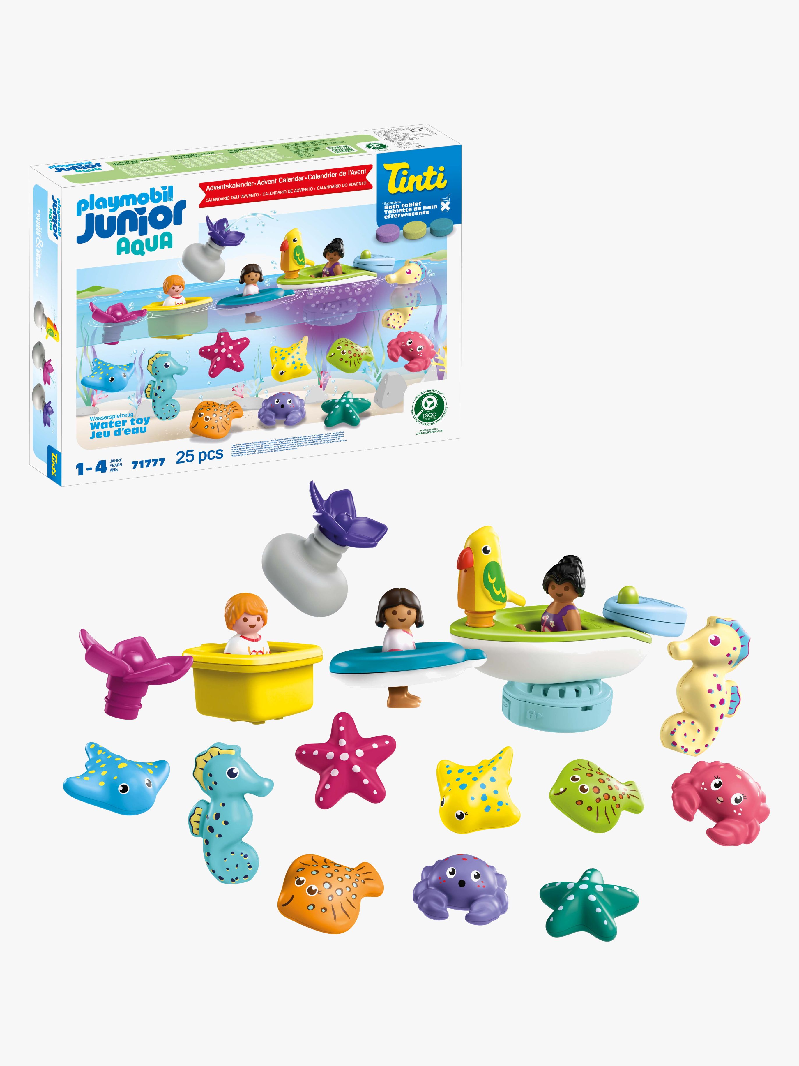 Playmobil JUNIOR og Tinti 71777 Adventskalender 2026 Bunter Badespaß