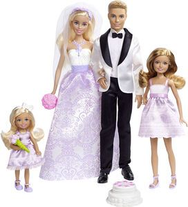 Barbie Puppenset Hochzeit