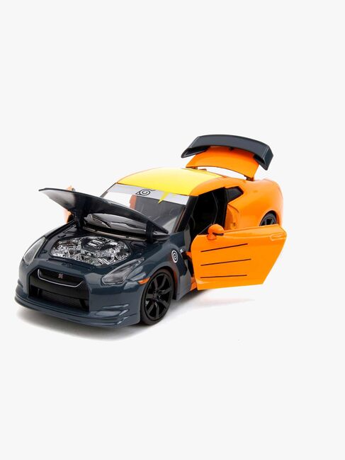 Jada Toys Nissan GT-R 2009 Auto mit Naruto Figur