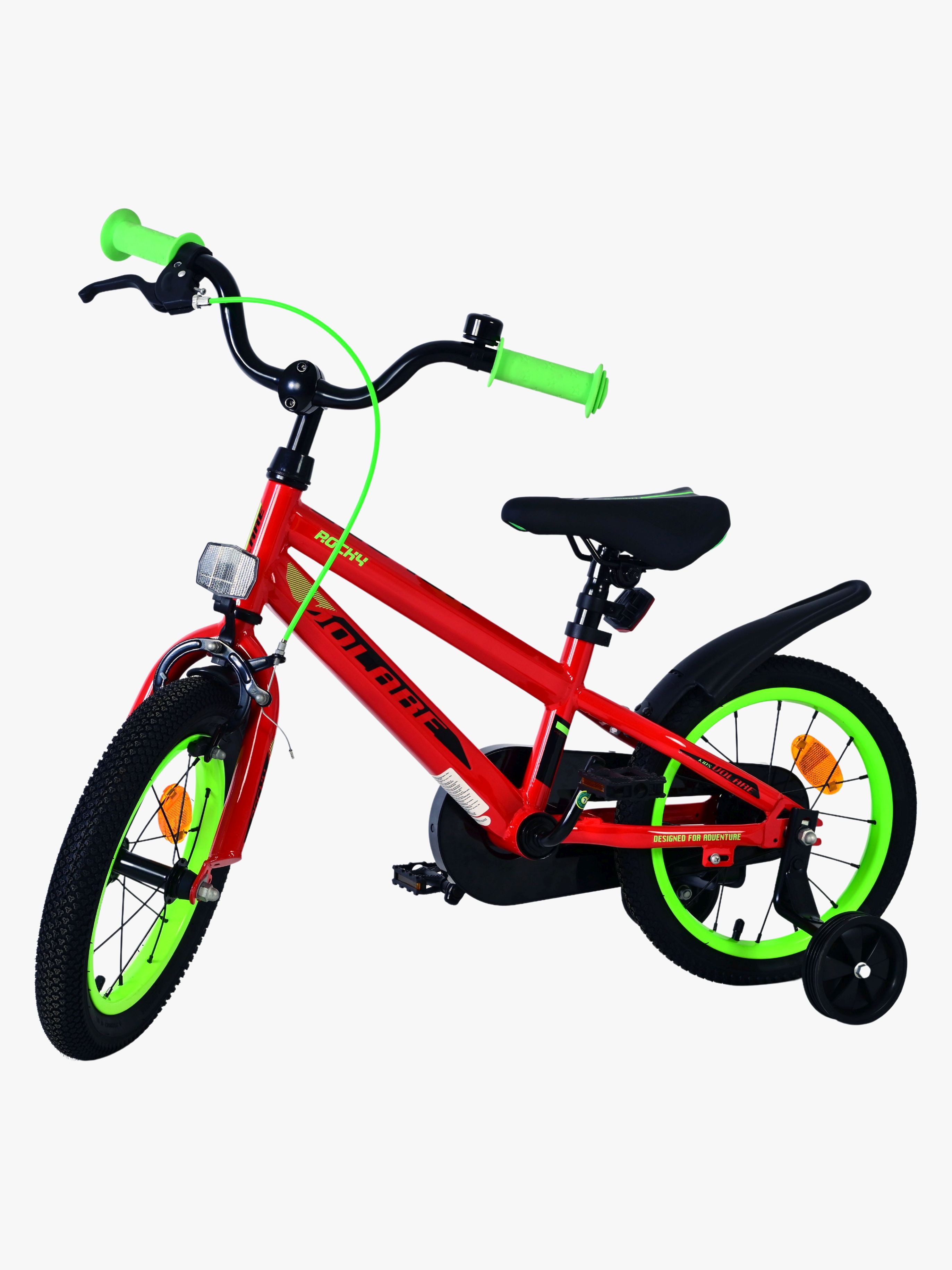 Volare Rocky Kinderfahrrad 14 Zoll, Rot