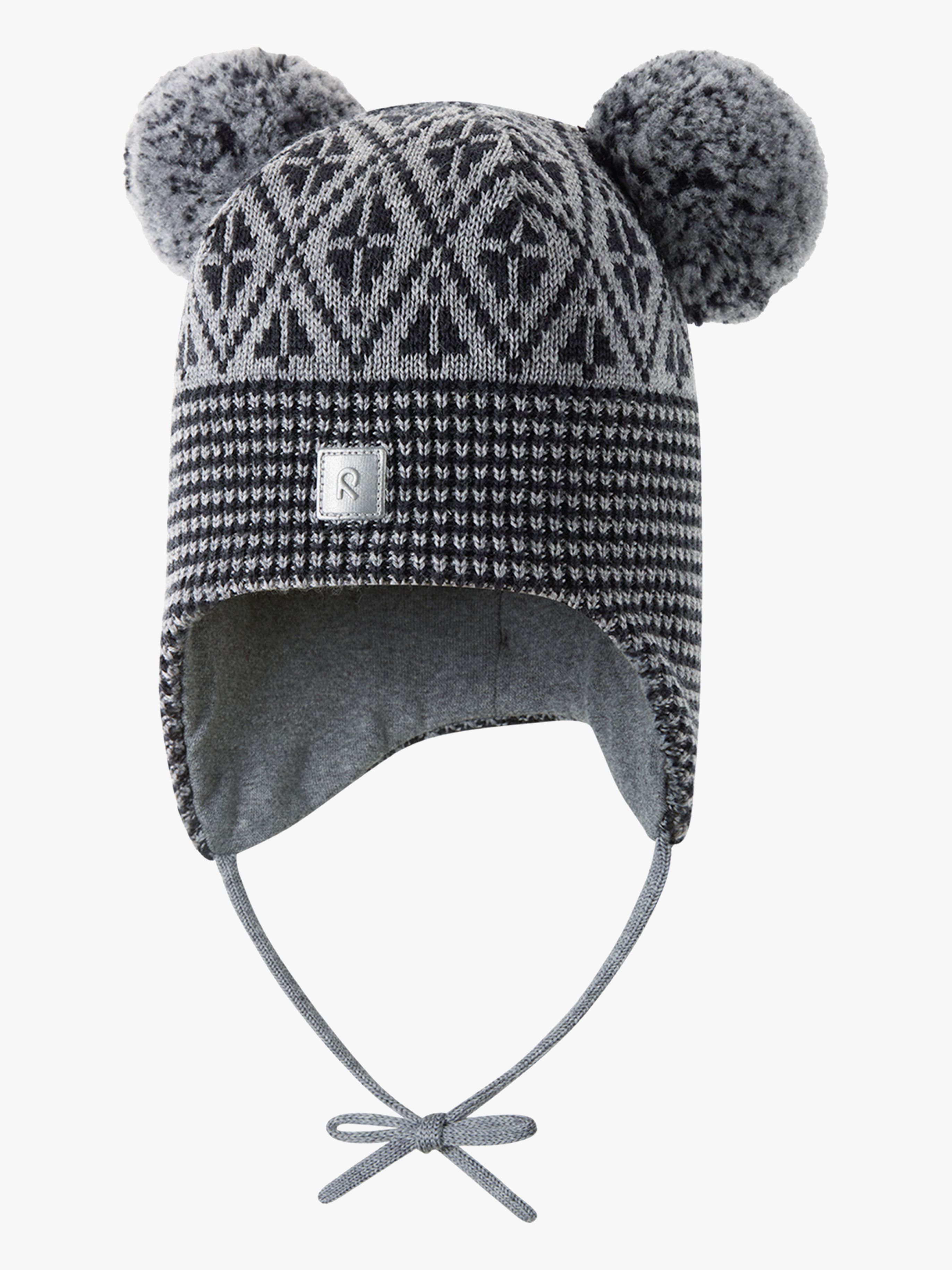 Reima Kuuru Mütze Merinowolle, Melange Grey, 50