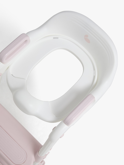Beemoo CARE Assist Toilettensitz mit Leiter, Pink