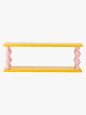 Bloomingville Bibiola Wandregal, Gelb