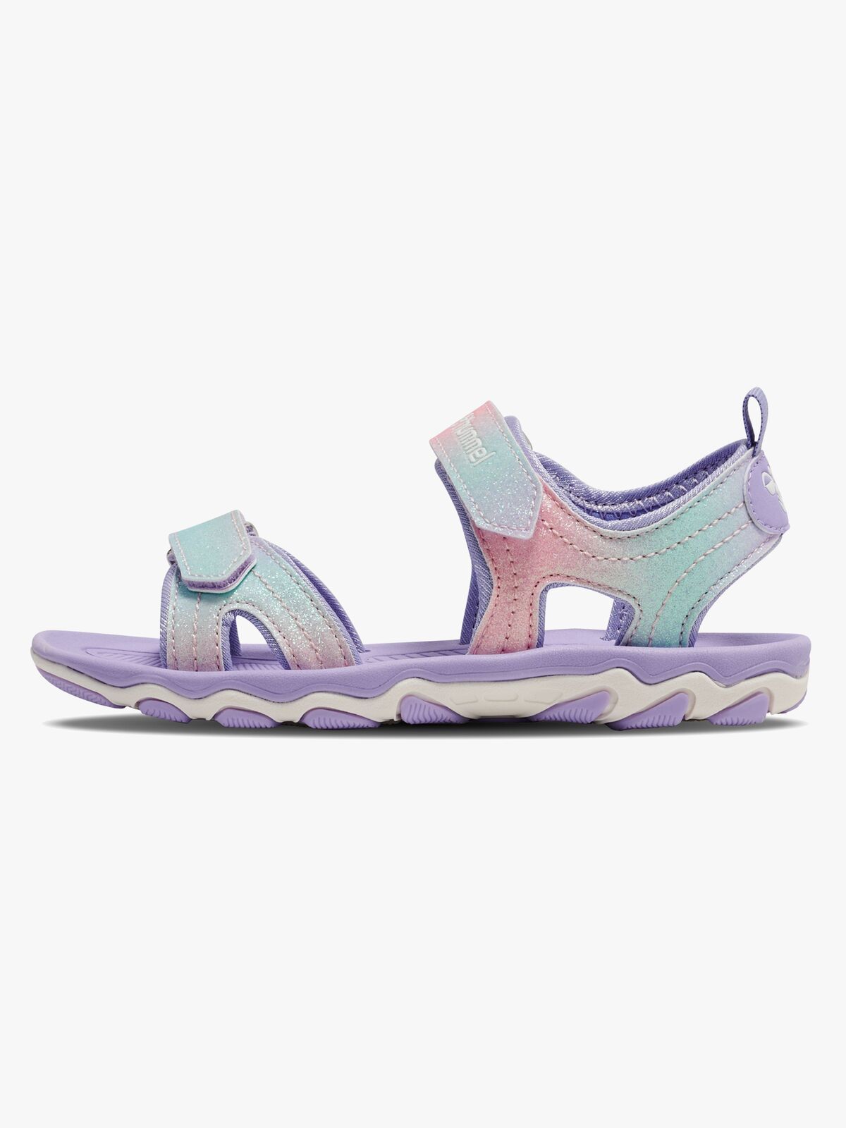 Hummel Glitter Jr Sandalen, Multi Color Pink