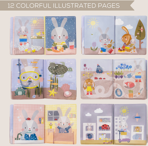 TAF Toys Malbuch Water Magic Peek-A-Boo