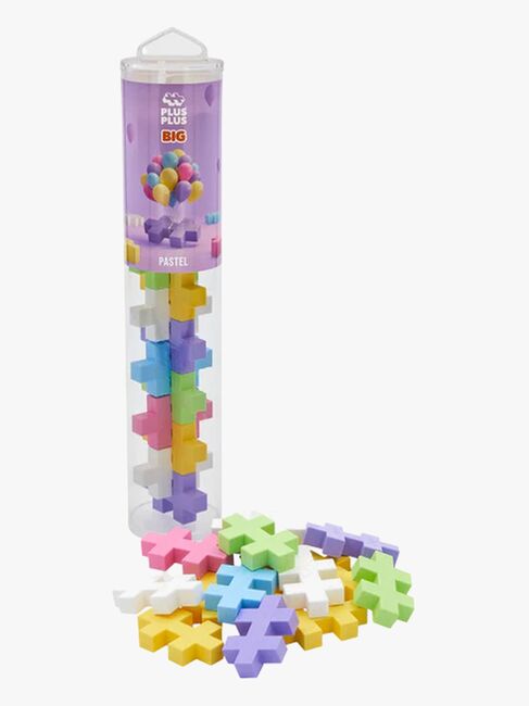 Plus-Plus BIG Bausatz mit Bodenplatte & Röhre 3x15 Teile