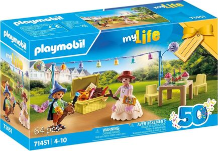 Playmobil 71451 My Life Baukasten Kostümparty