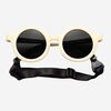 BabyMocs Signature Soft Biegbare Sonnenbrille, Milk