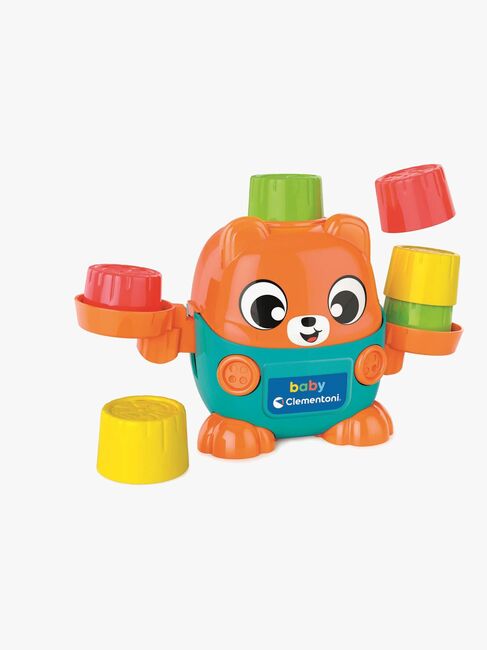 Clementoni Baby Montessori Aktivitätsspielzeug Gleichgewicht Bär