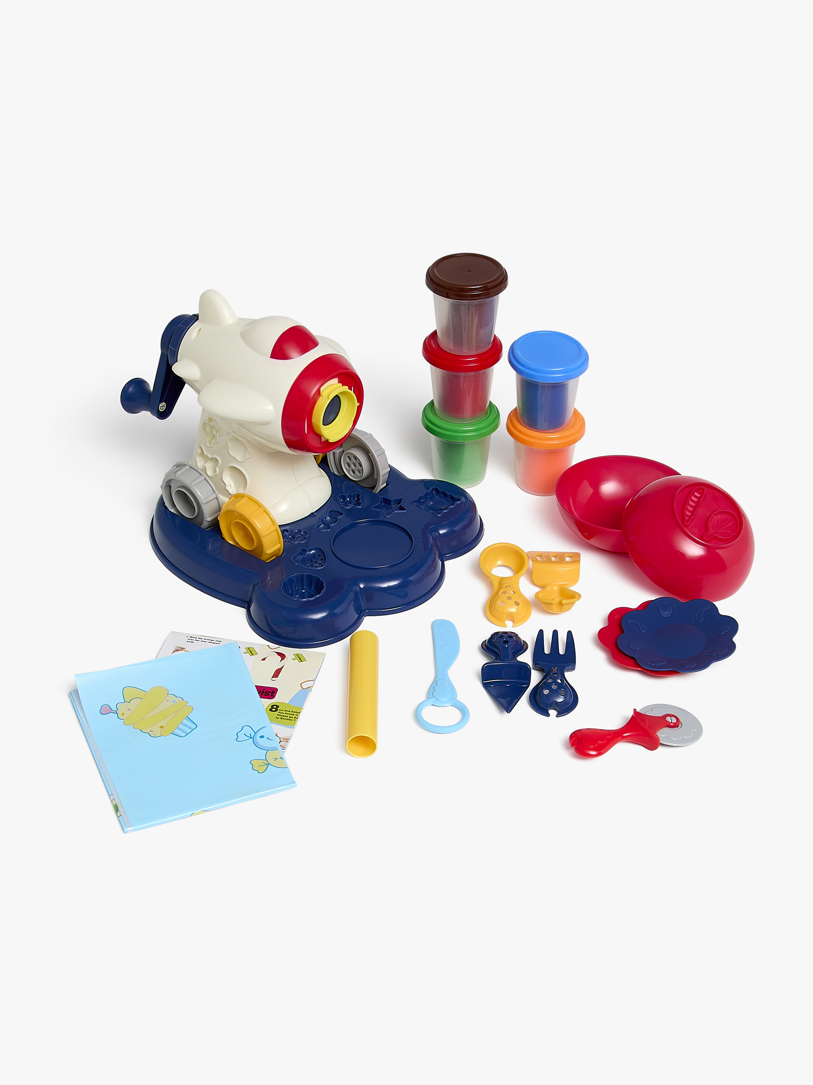 Knete Nudelmaschine 5 Farben