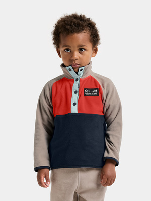 Didriksons Monte Fleece-Pullover, Paprika