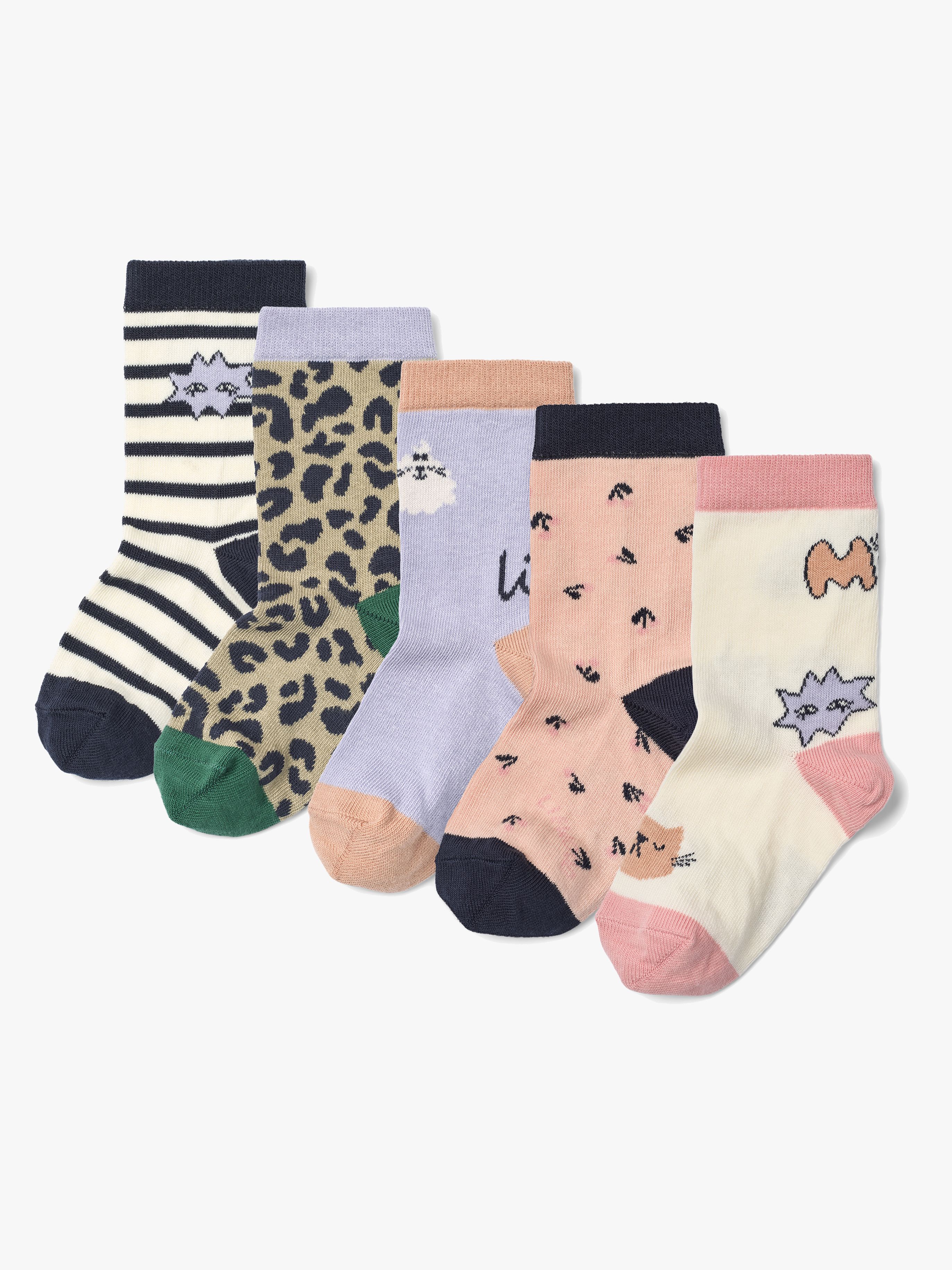 LIEWOOD Silas Socken 5er-Pack, Mood Mix, 19-21