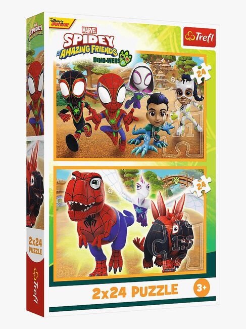 Trefl Spidey & Dinosaurs Puzzles 2x24 Teile
