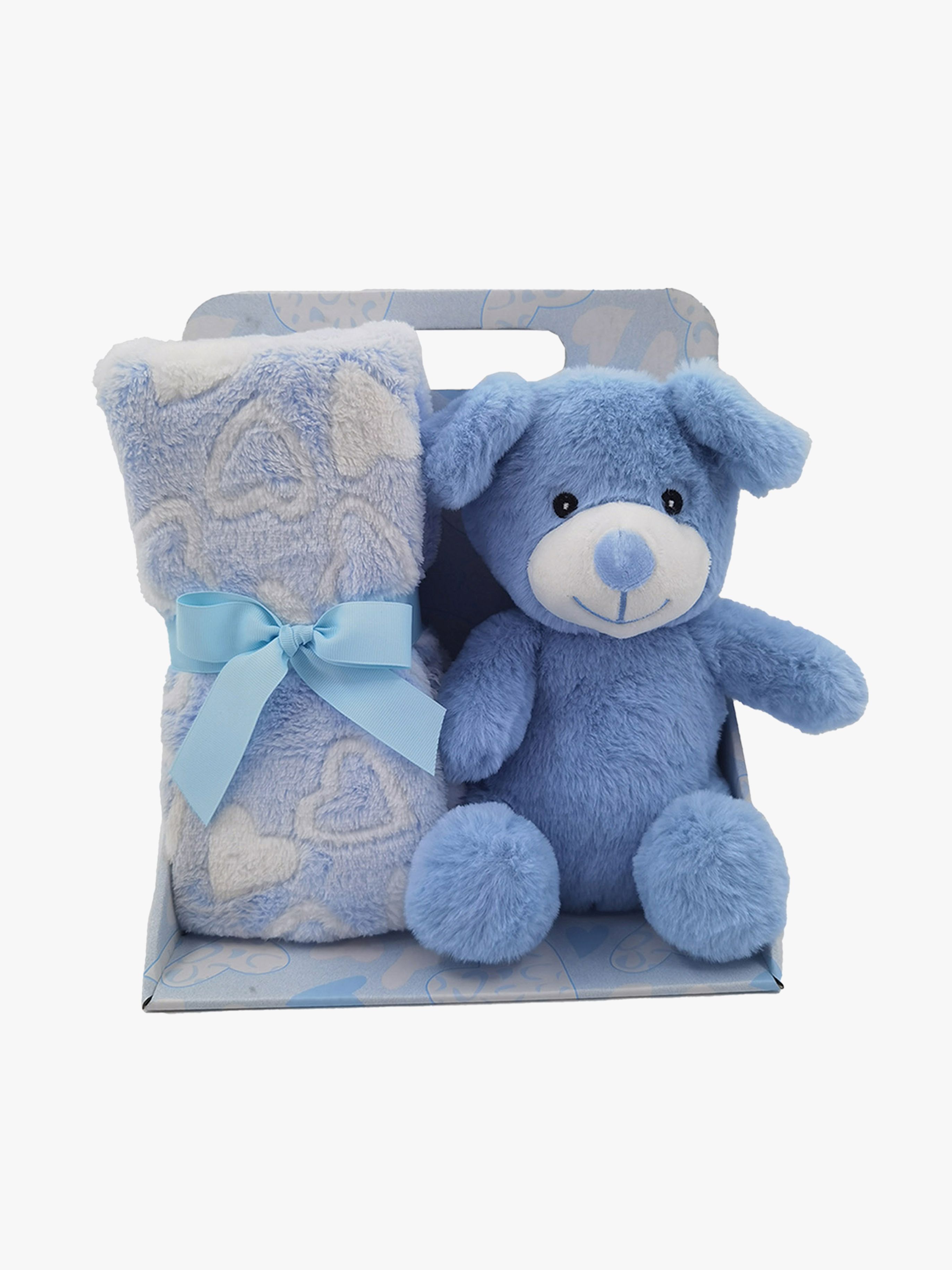 CarloBaby  Decke Hund, Hellblau
