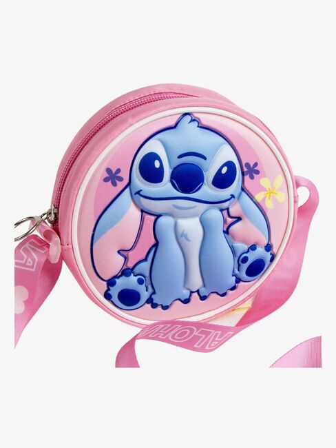 Disney Stitch 3D Schultertasche, Rosa