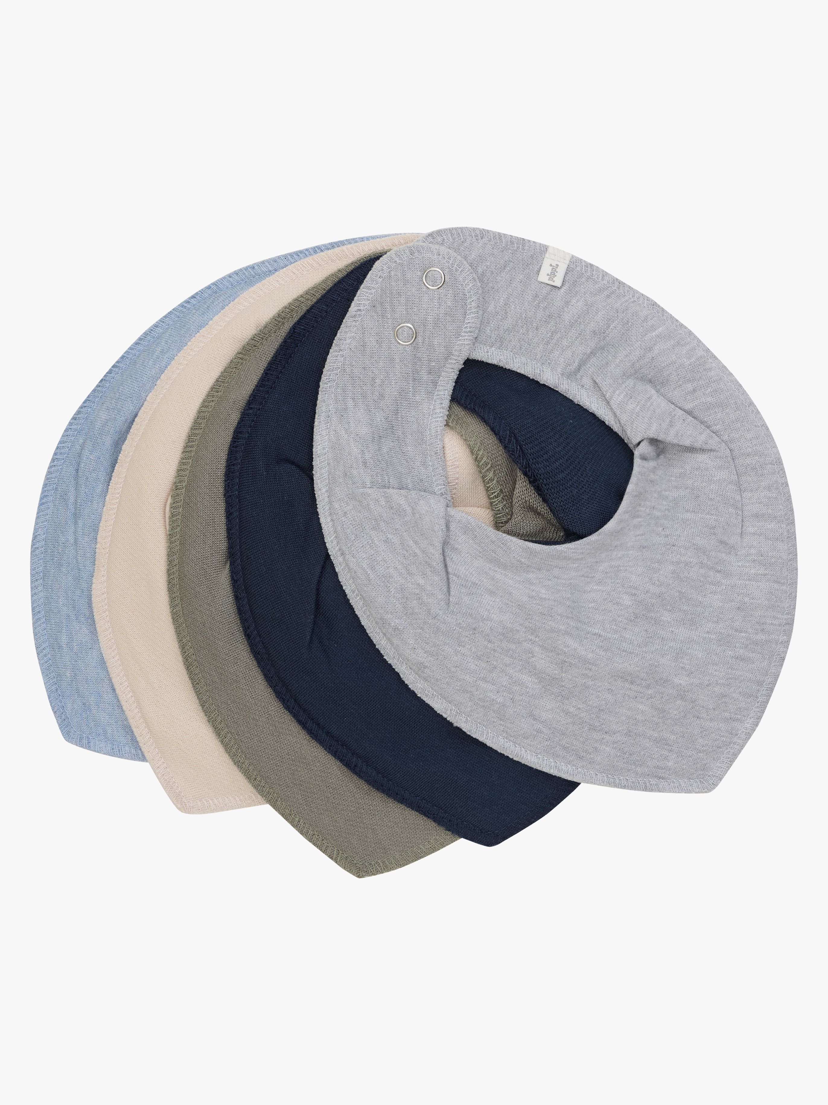 Pippi Halstücher 5er-Pack, Blue Fog
