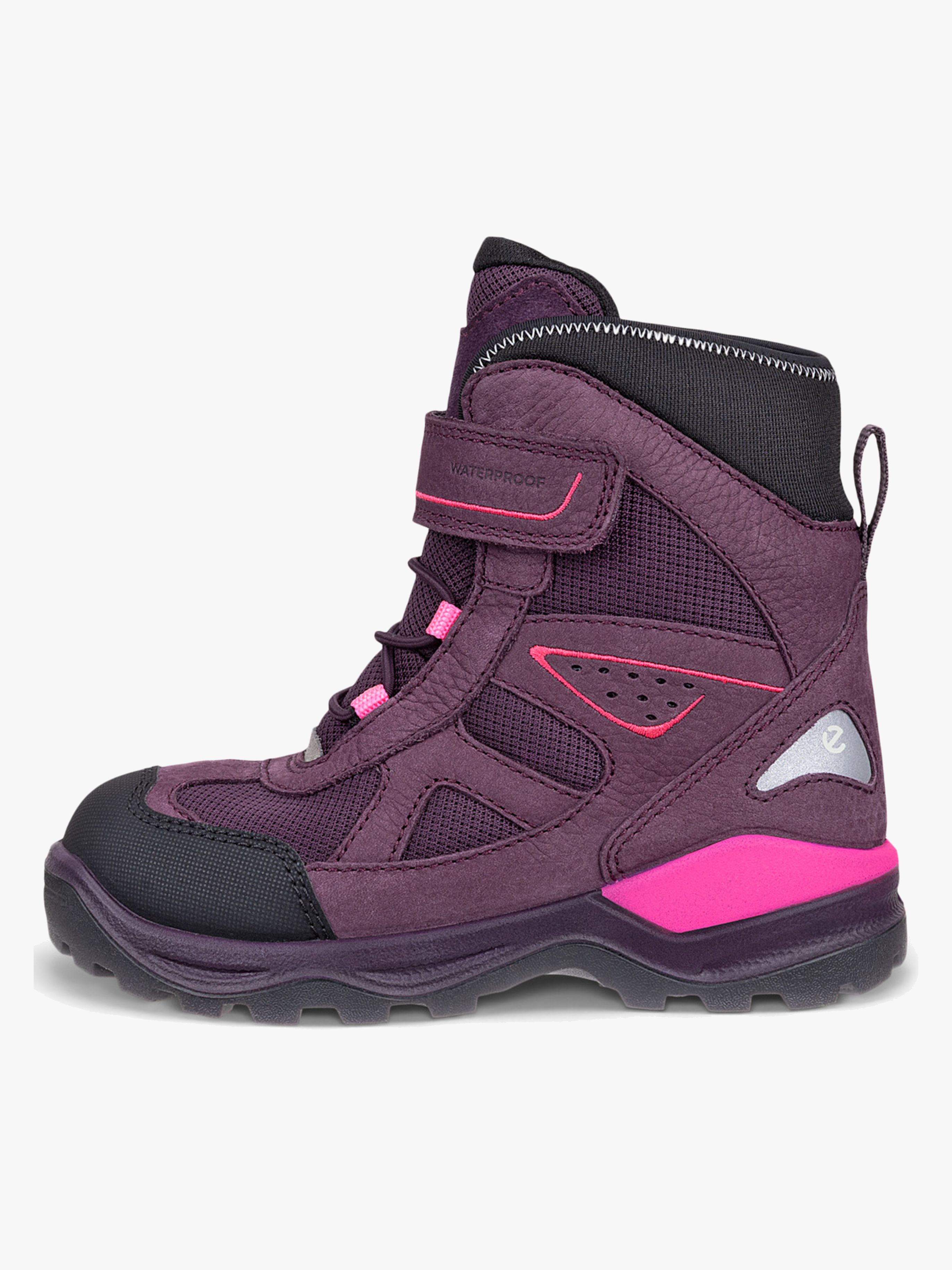 Ecco Snow Mountain Winterstiefel, Black/Mauve, 29