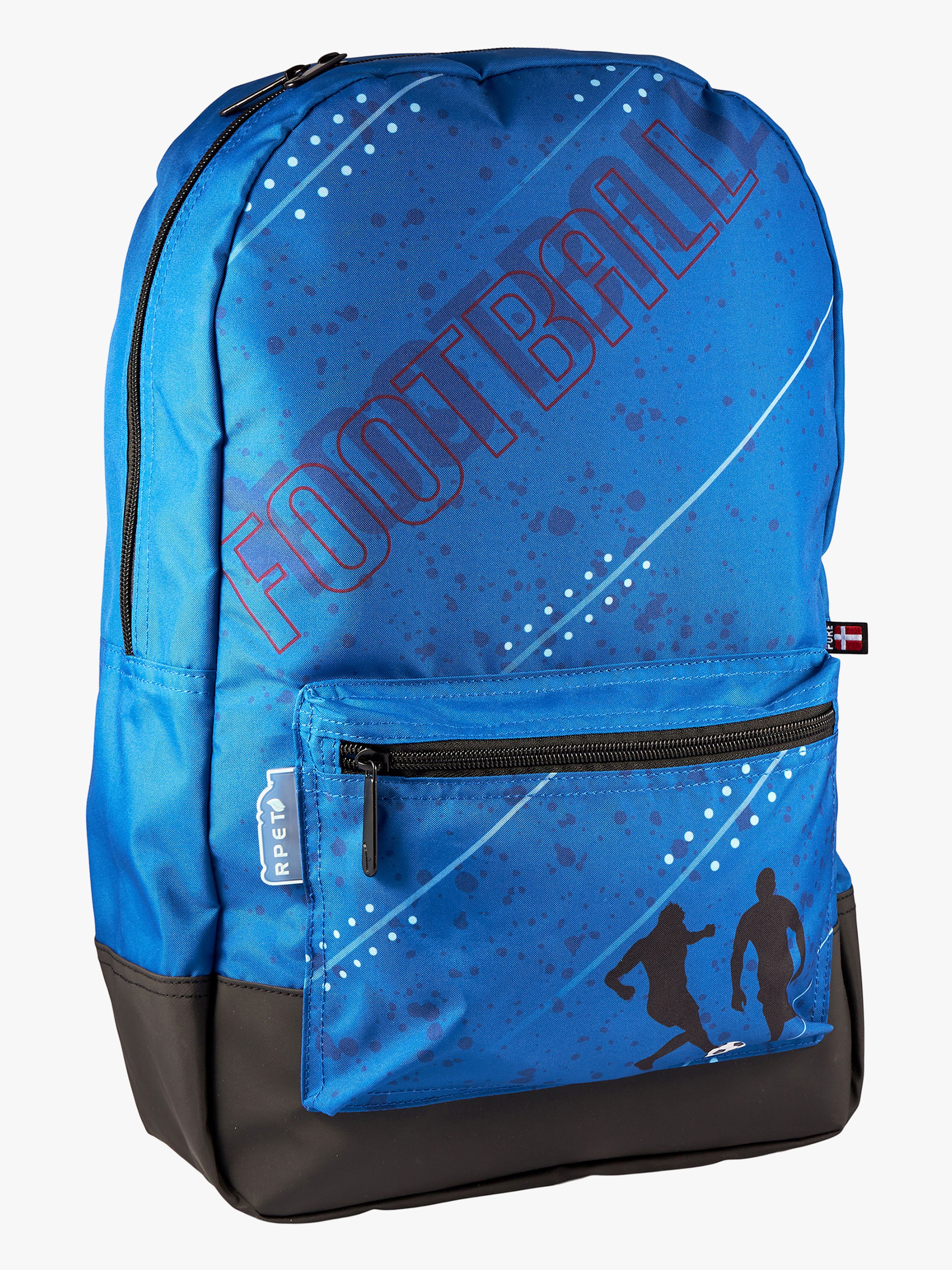 Pure Denmark Football Kinder Rucksack 16L, Blue