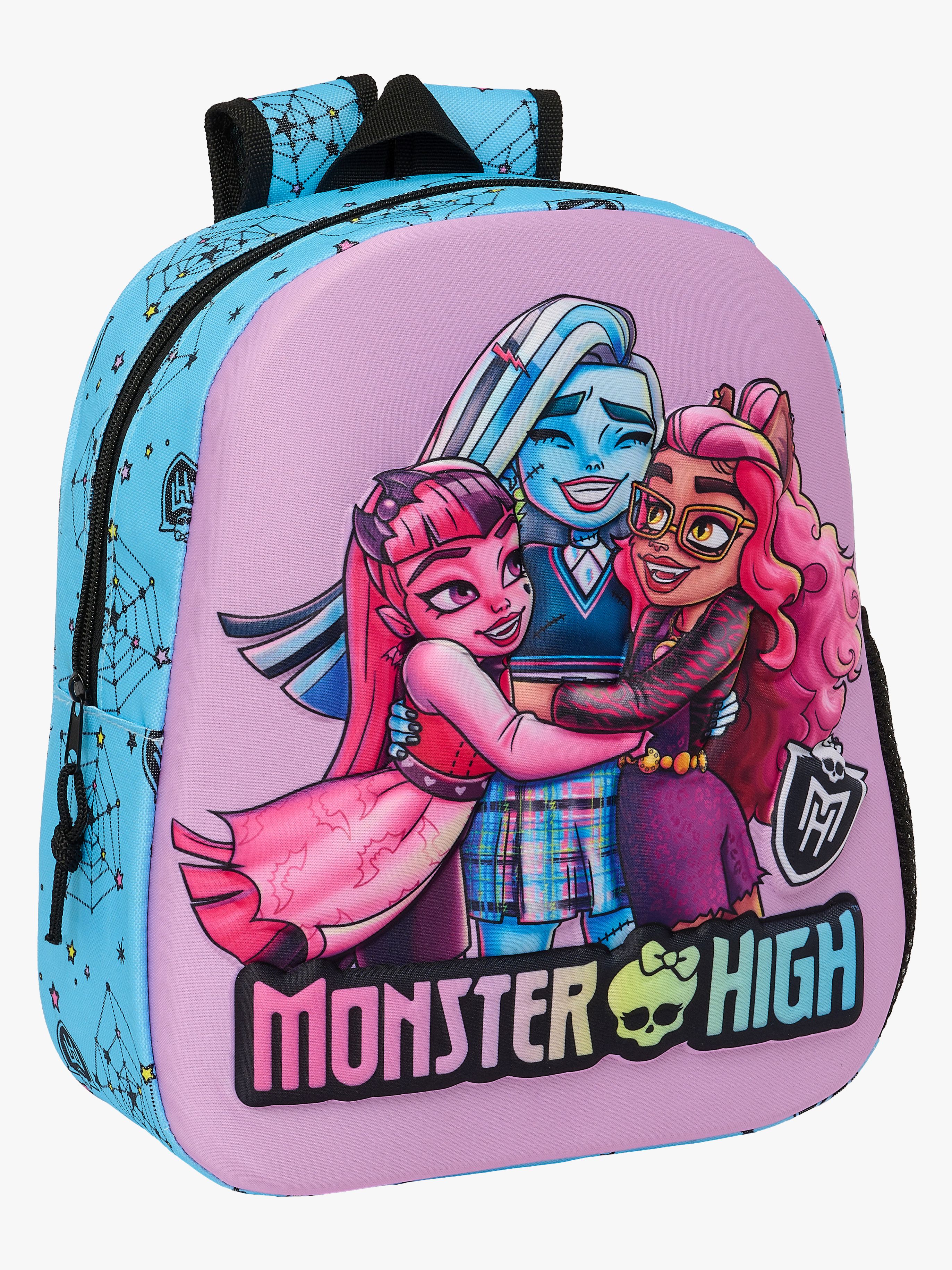 3D Kinder Rucksack 8,5L, Blau / Lila