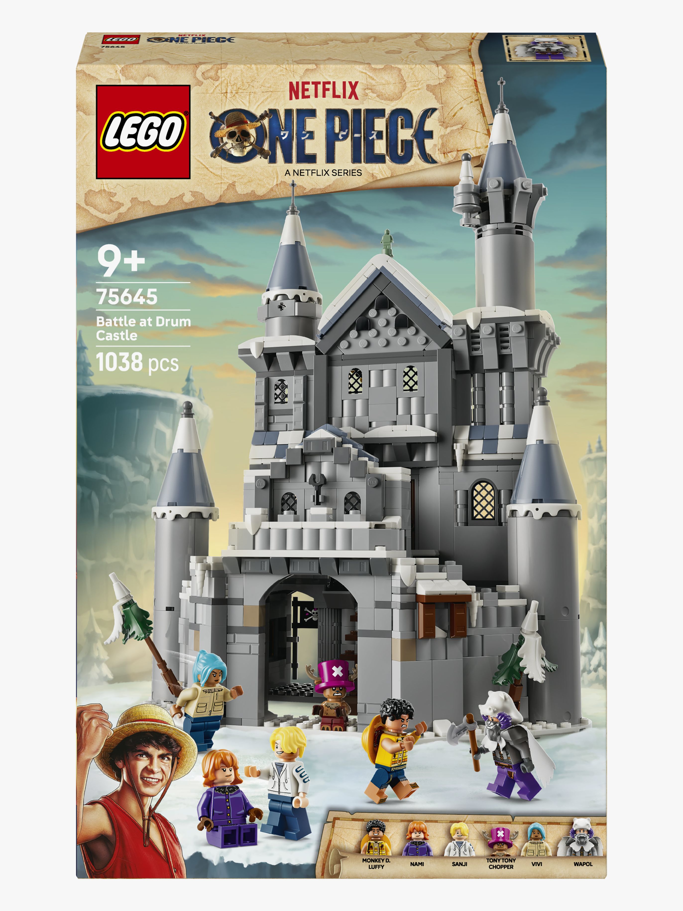 LEGO ONE PIECE 75645 Duell im Schloss Drumm