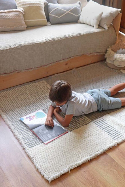 Lorena Canals Woolable Teppich 120x170, Kaia Smoke Blue