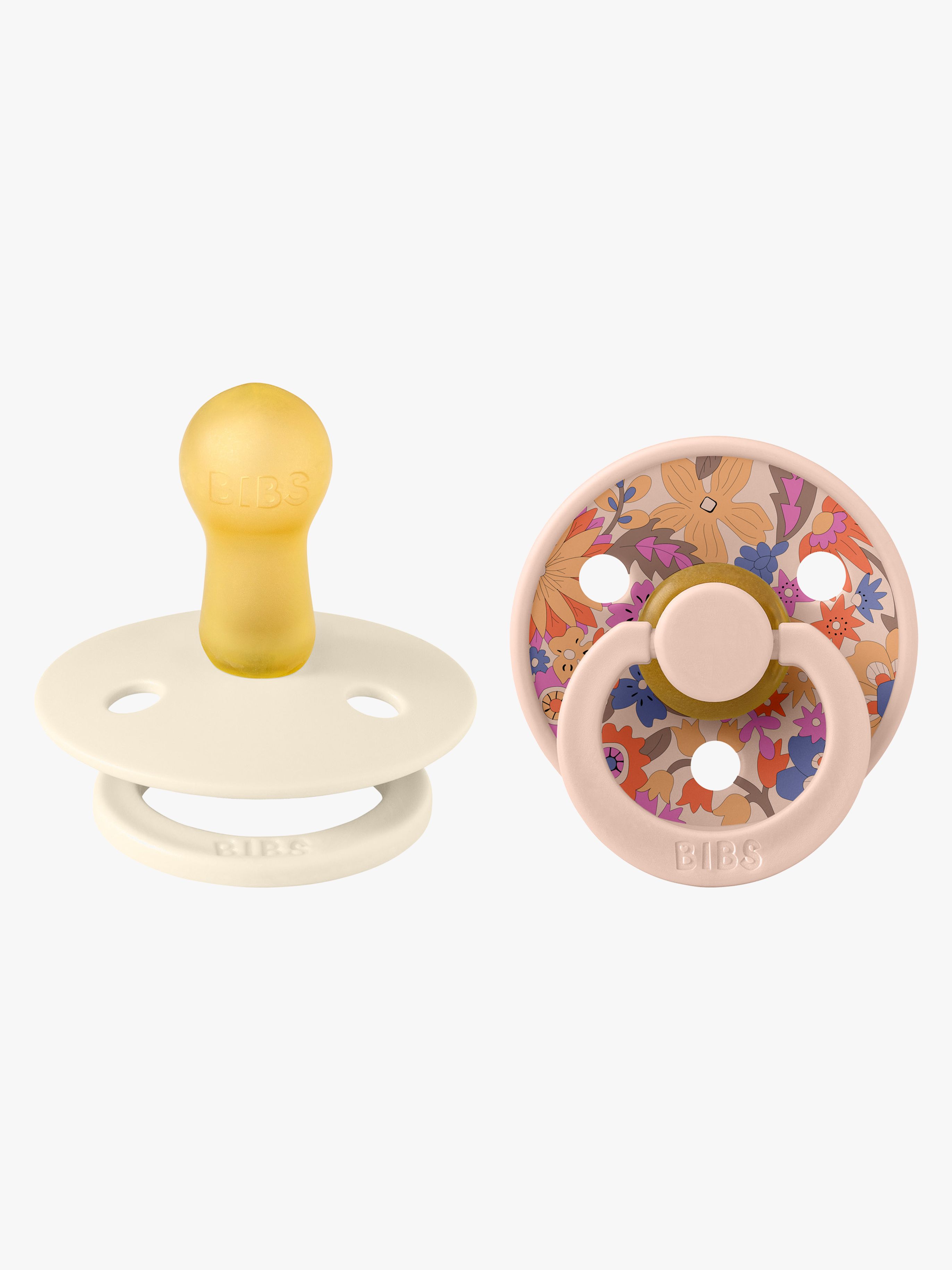 x Liberty Colour June Blossom Schnuller 2er-Pack Latex Größe 2, Blush Mix