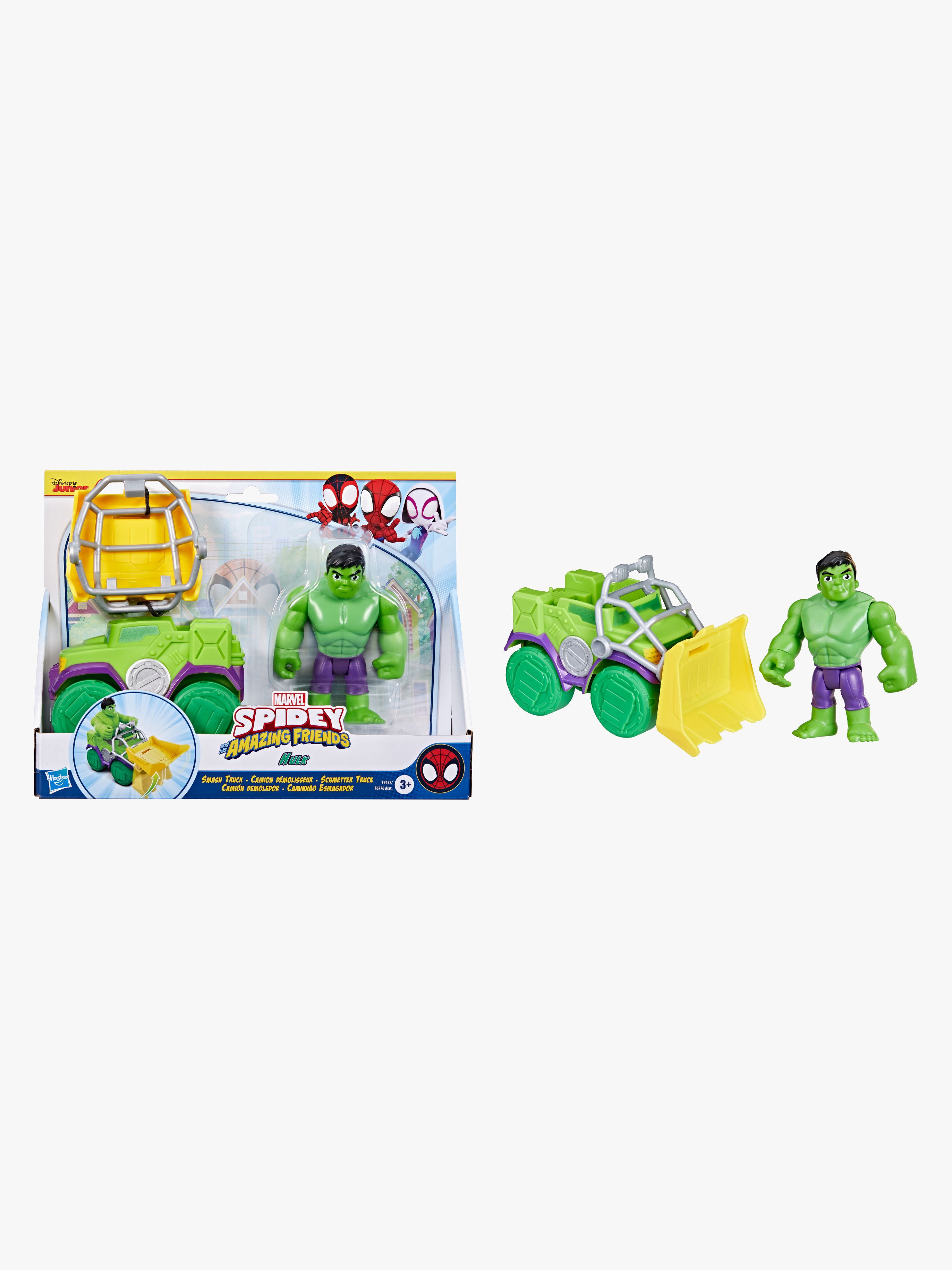 Figur mit Fahrzeug Hulk Truck