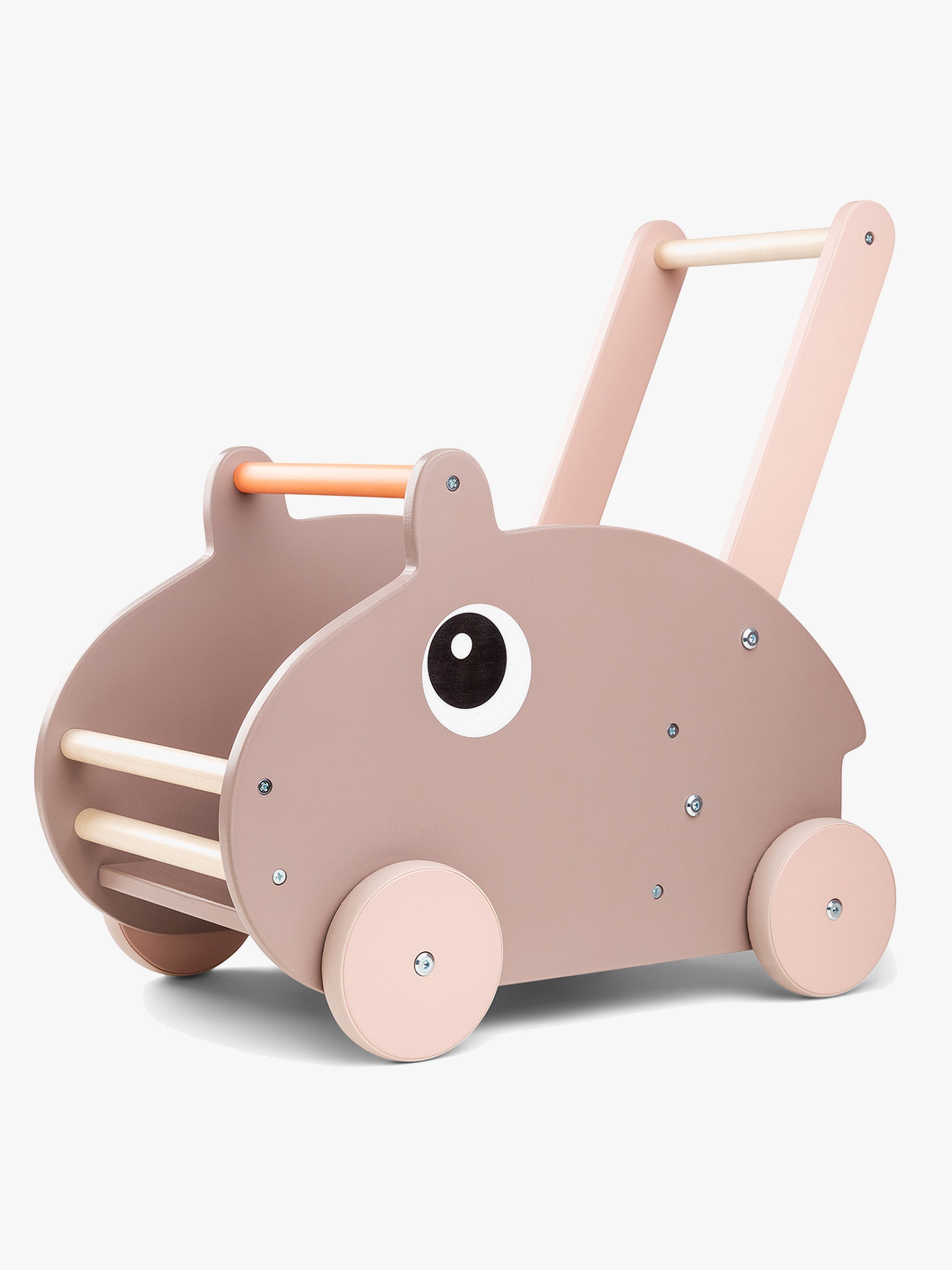 Done By Deer Lauflernwagen Ozzo, Puderrosa, Babyspielzeug