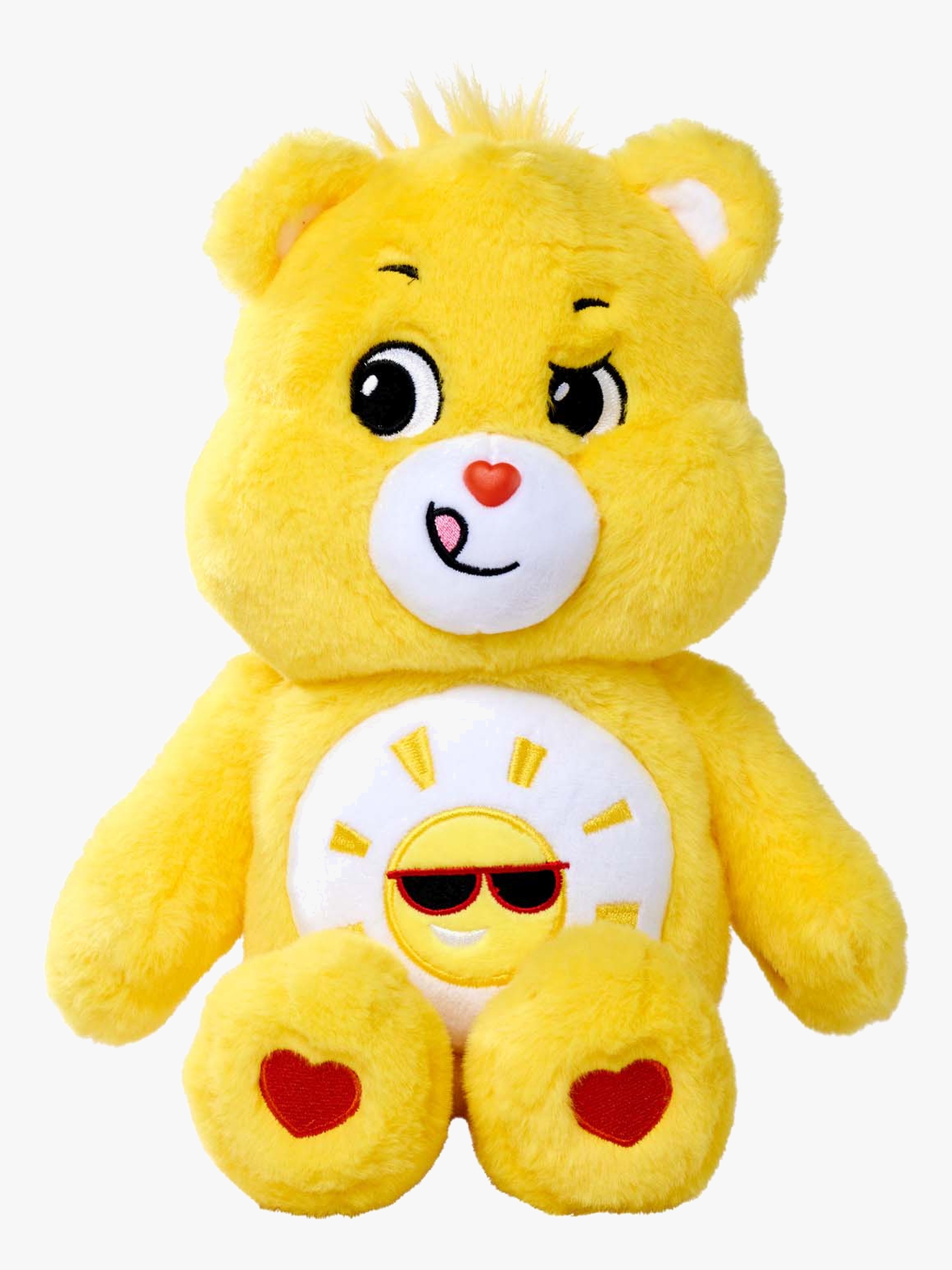 Care Bears Glücksbärchis Sonnenscheinbärchi Kuscheltier 35 cm, Gelb